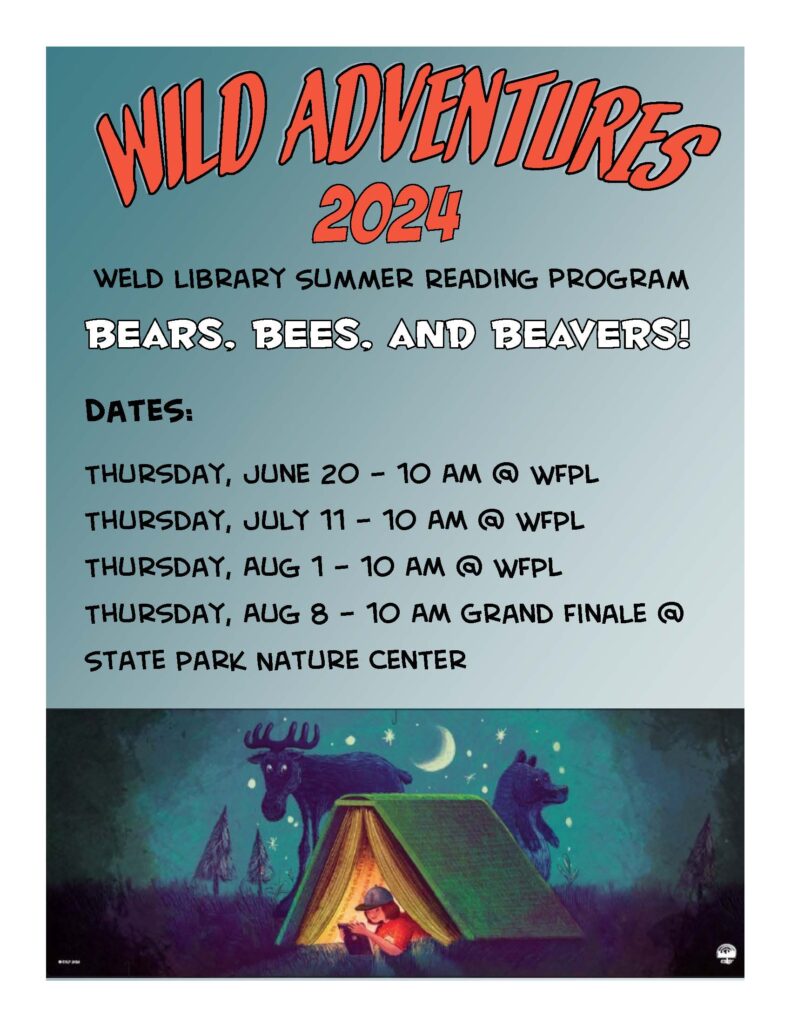Weld Public Library Summer Reading 2024