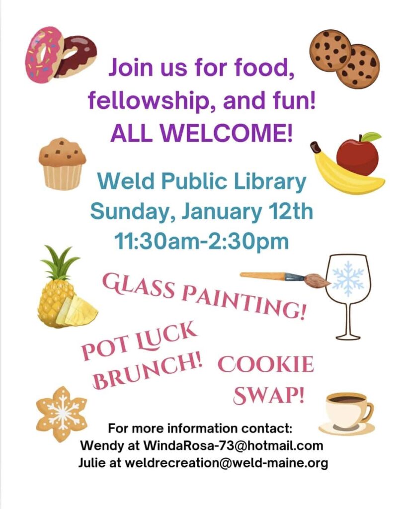 Weld Public Library January Party