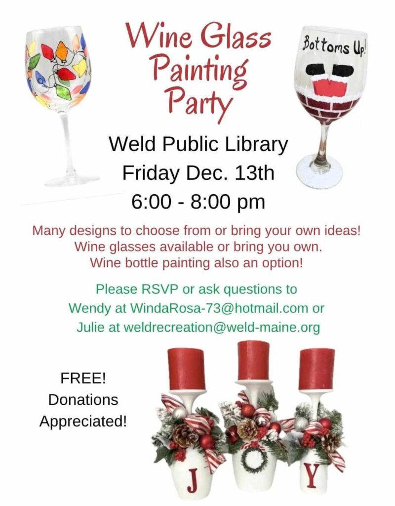 wine glass painting party