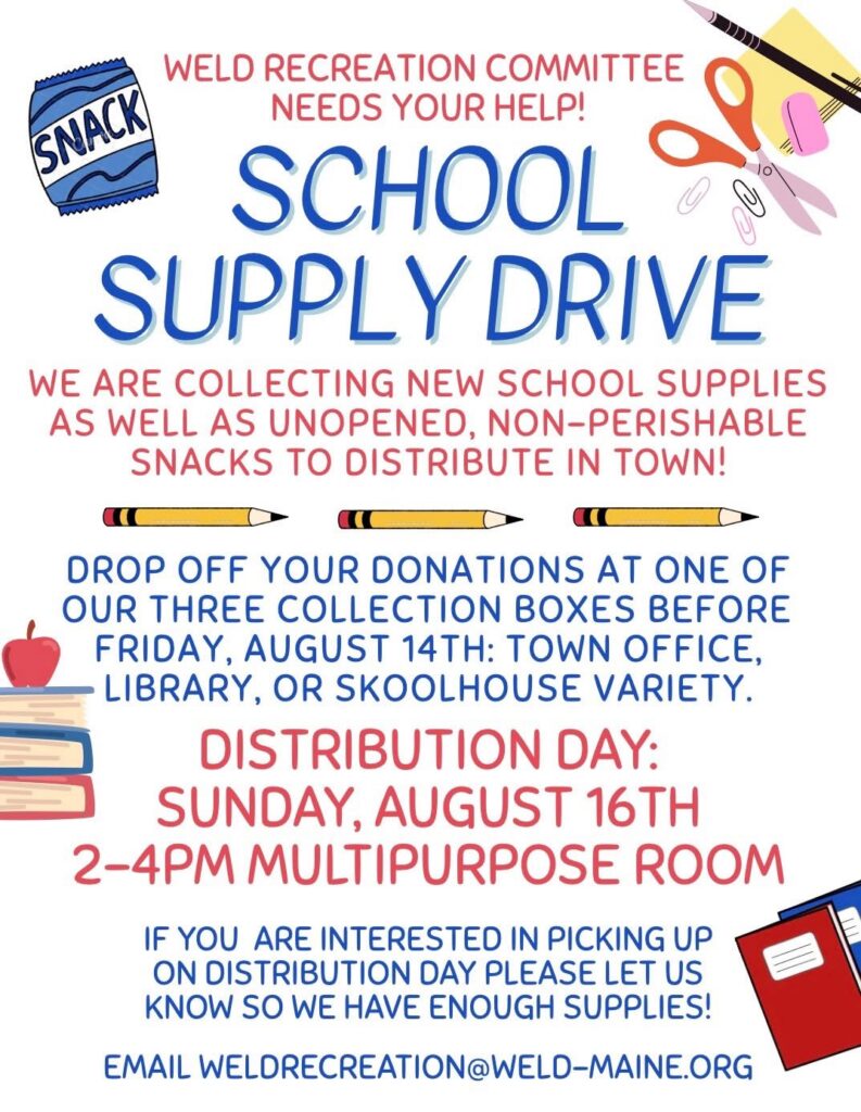 School Supply Drive